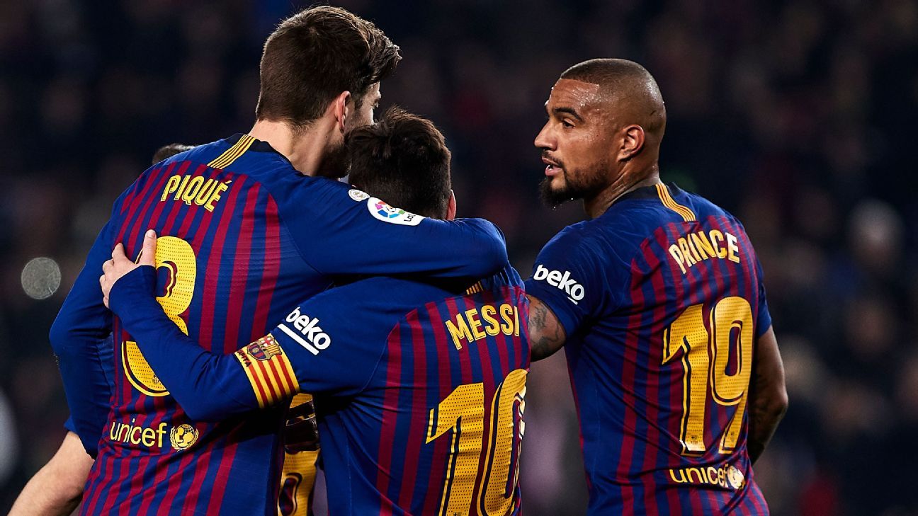 Kévin-Prince Boateng a côtoyé Lionel Messi au FC Barcelone