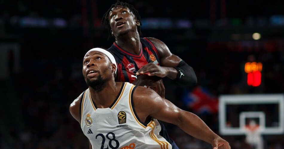 Euroligue : Khalifa Diop, meilleur rebondeur de Baskonia contre le Real Madrid