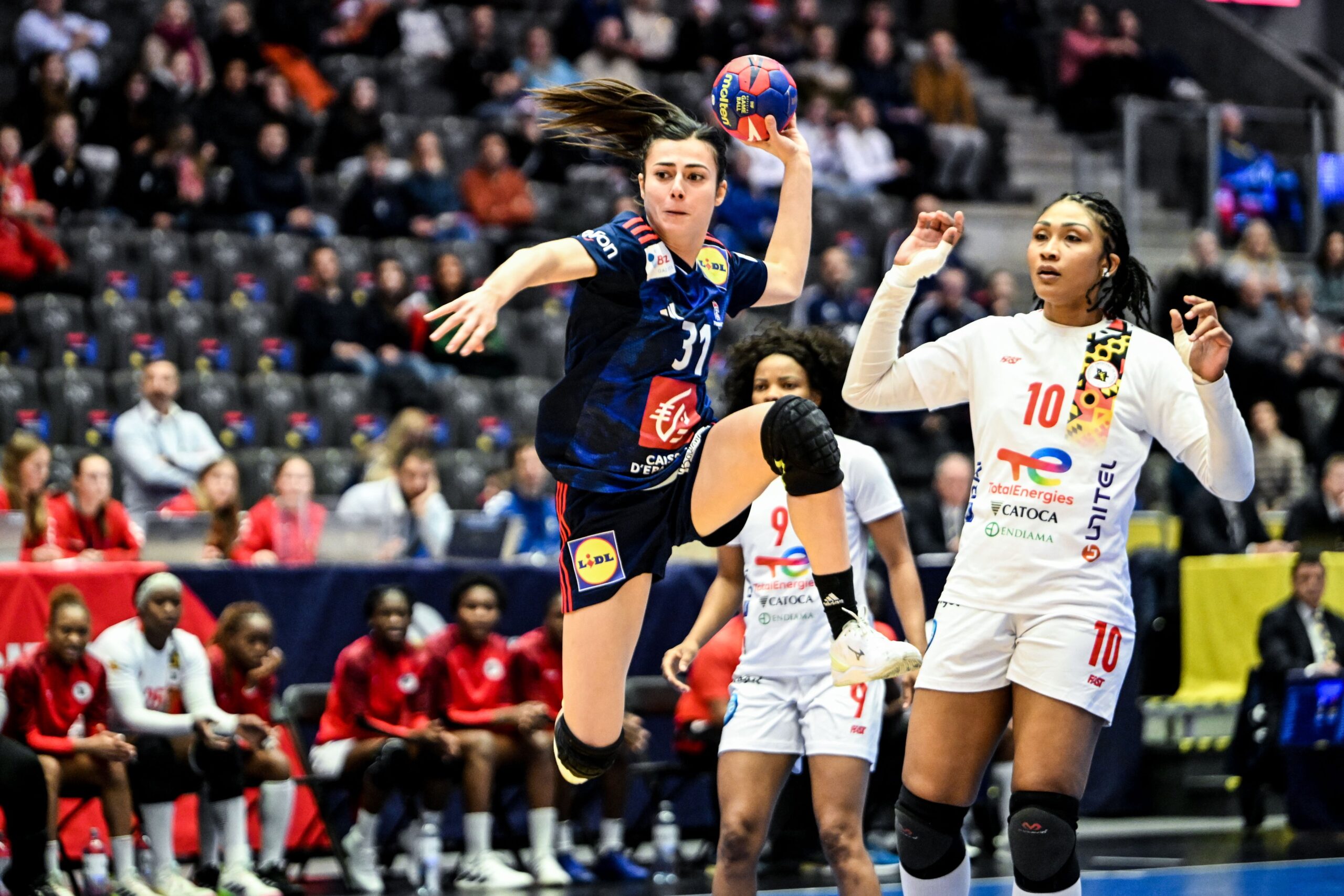 Mondial handball féminin France vs Angola