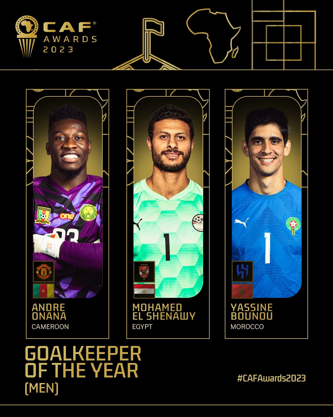 CAF Awards meilleur gardien