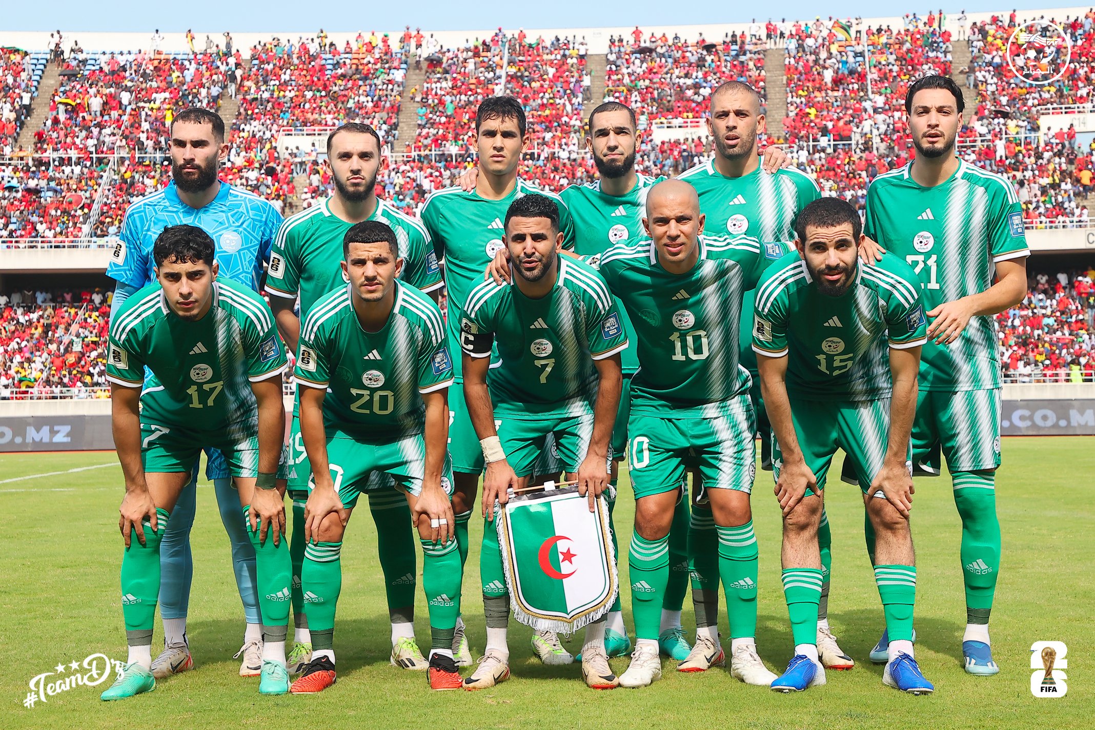 L’équipe nationale d’Algérie 