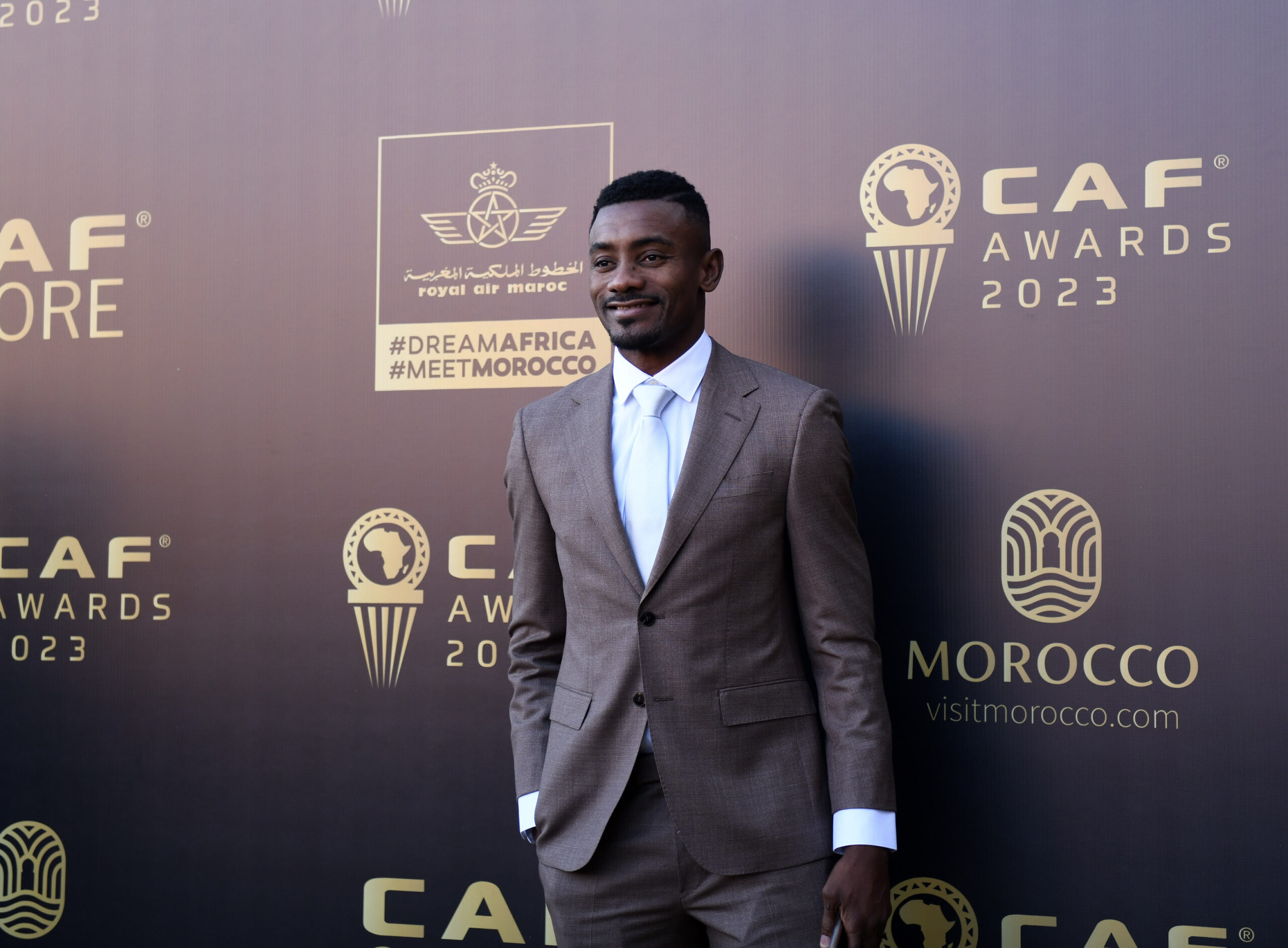 Salomon Kalou during the 2023 CAF Awards held in Marrakech, Morocco on 11 December 2023©Nour Aknajja/BackpagePix