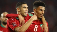 Achraf Hakimi et Ounahi Maroc