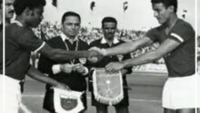 Mohamed Diab Al Attar lors de la finale de la CAN 1957