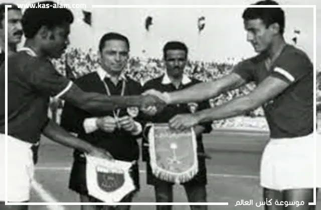 Mohamed Diab Al Attar lors de la finale de la CAN 1957