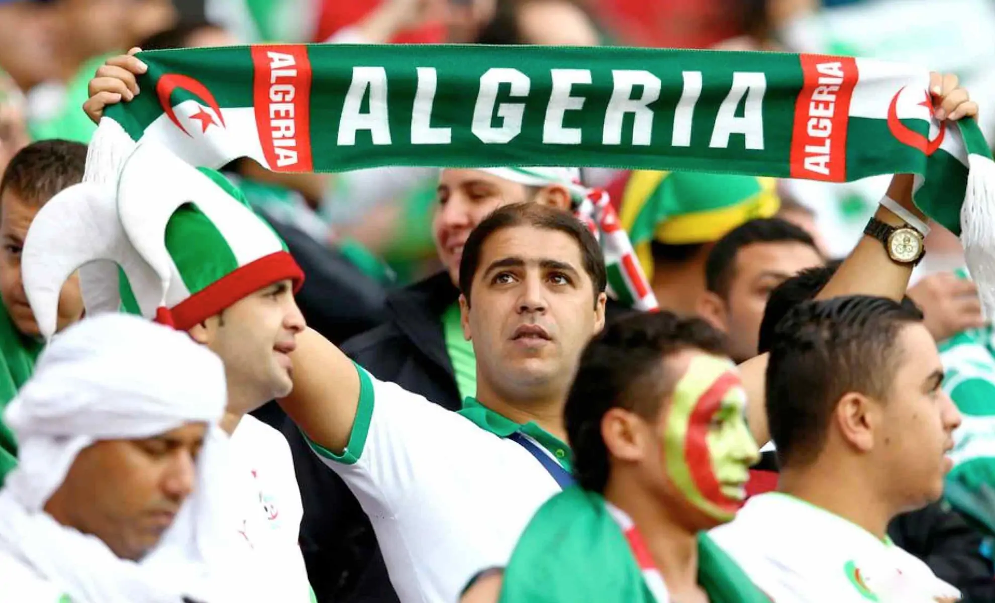 Supporters algériens 