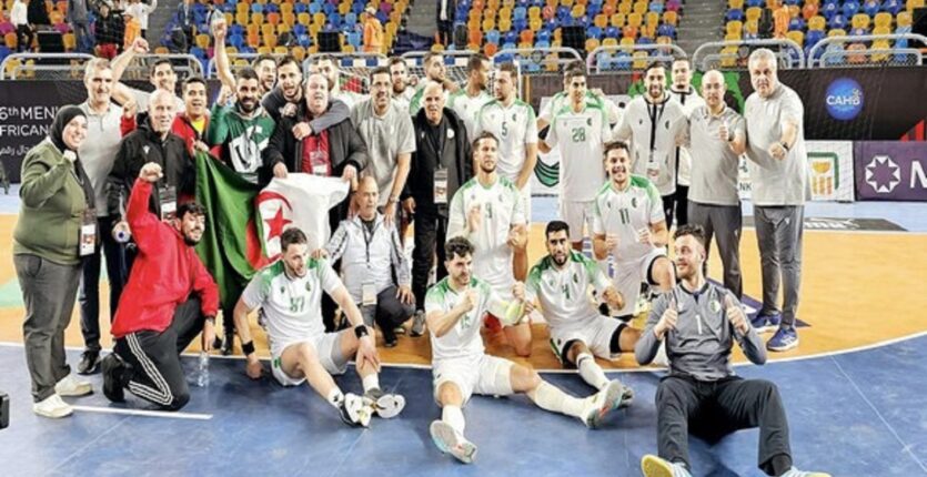 CAN handball l'Algérie en demi-finale
