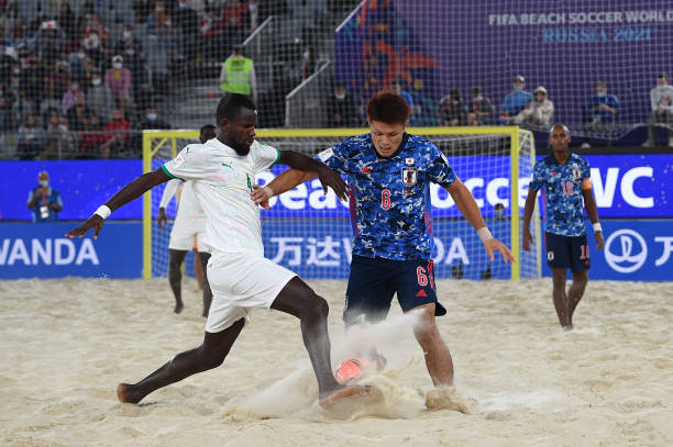 Beach soccer Sénégal vs Japon
