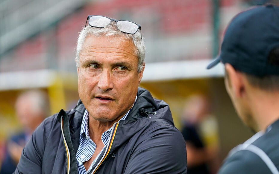 Bernard CASONI Head Coach of Orleans during the National 1 match between US Orleans and Goal FC at Stade de la Source on August 11, 2023 in Orleans, France. (Photo by Hugo Pfeiffer/Icon Sport)
