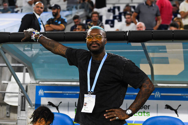 Djibril Cisse former player of Marseille during the Ligue 1 match between Olympique Marseille and AS Saint-Etienne at Stade Velodrome on September 1, 2019 in Marseille, France. (Photo by Alexpress/Icon Sport) - Djibril CISSE