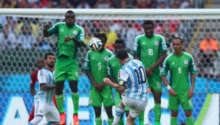 Messi face au Nigeria