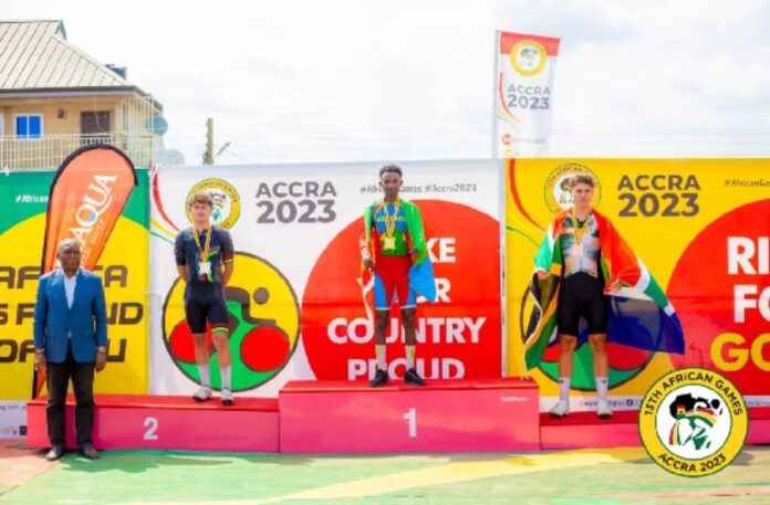 NAHOM ZERAY Araya African Games Accra 2023