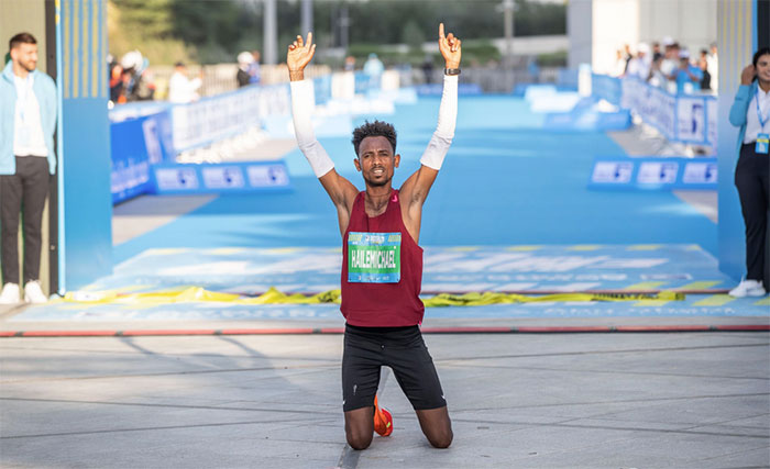 Samsom Amare Hailemicael marathon Jeux Africains 2023