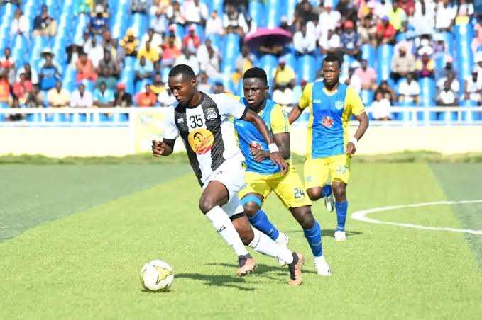Match de la Ligue 1 entre Mazembe et Lupopo en RD Congo