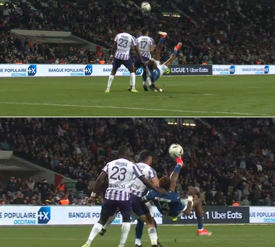Ligue 1 Faris Moumbagna saves OM again video