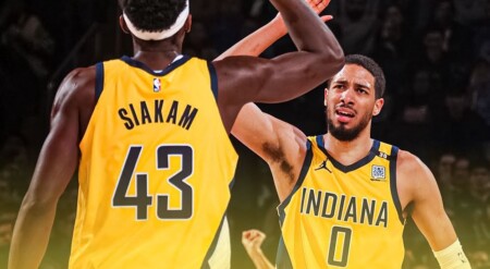 Pascal Siakam-Tyrese Haliburton-NBA