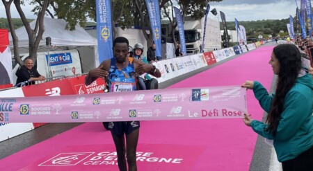 Félicien Muhitira remporte la 45e édition du Marseille-Cassis