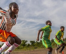 Programme ONG sport féminin en Afrique