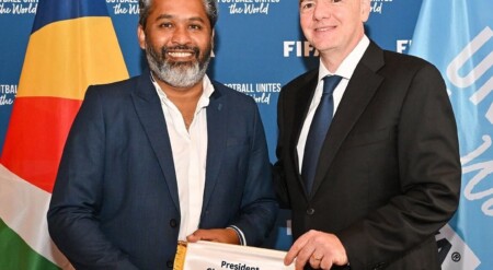 Elvis Chetty et Infantino