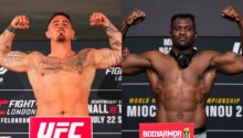 UFC Tom Aspinall refuse un sparring avec Francis Ngannou