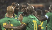 Les Lions Indomptables célébration