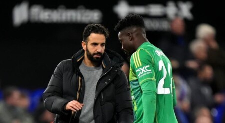 Man United Amorim vient à la rescousse d'André Onana