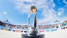Mondial beach soccer trophée