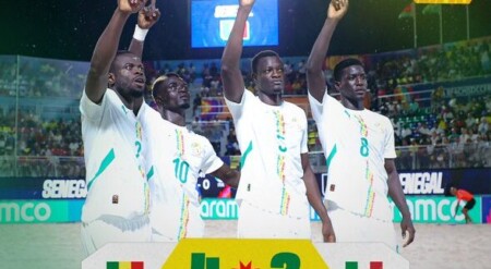 beach soccer Sénégal