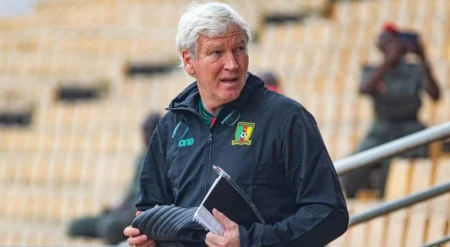 Cameroun Marc Brys évasif sur les adversaires des Lions en juin