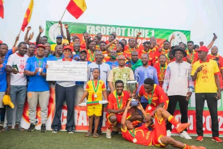 Rahimo FC, champion du Burkina Faso, saison 2024-2025.
