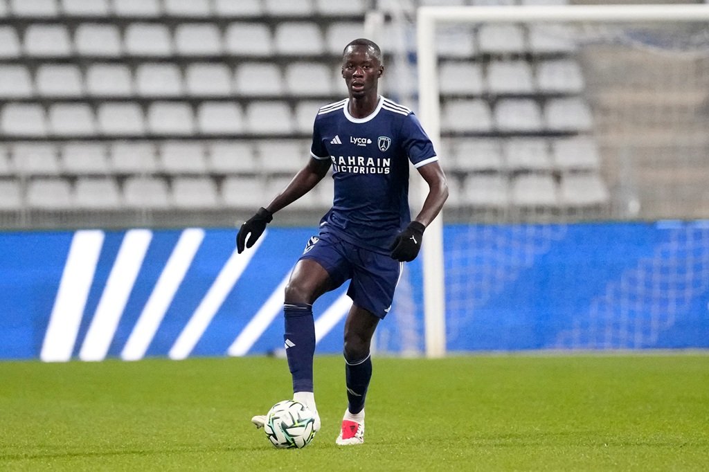 05 Moustapha MBOW (pfc) during the Ligue 2 BKT match between Paris FC and Martigues at Stade Charlety on January 3, 2025 in Paris, France. (Photo by Dave Winter/FEP/Icon Sport)   - Photo by Icon Sport