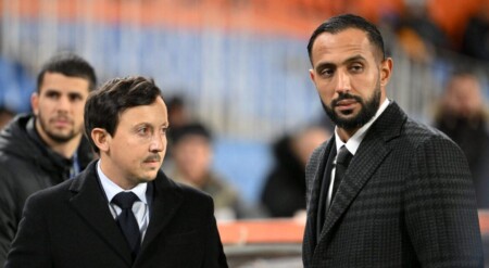 Pablo Longoria et Medhi Benatia