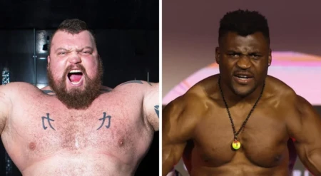 « Si je te touche, tu vas dormir » Eddie Hall prévient Francis Ngannou
