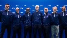 Aliou Cissé avec la FIFA à la Coupe du Monde des Clubs