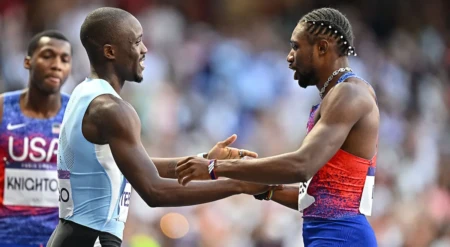 Tebogo et Lyles